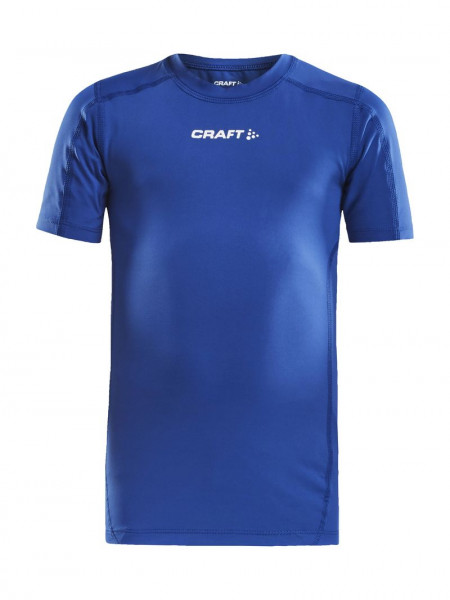 CRAFT Pro Control Compression Tee JR Club Cobolt