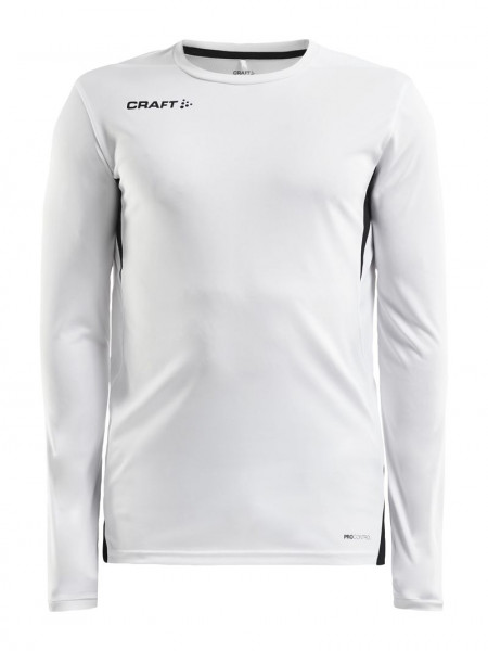 CRAFT Pro Control Impact LS Tee M White/Black