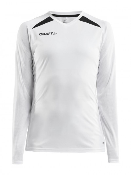 CRAFT Pro Control Impact LS Tee W White/Black