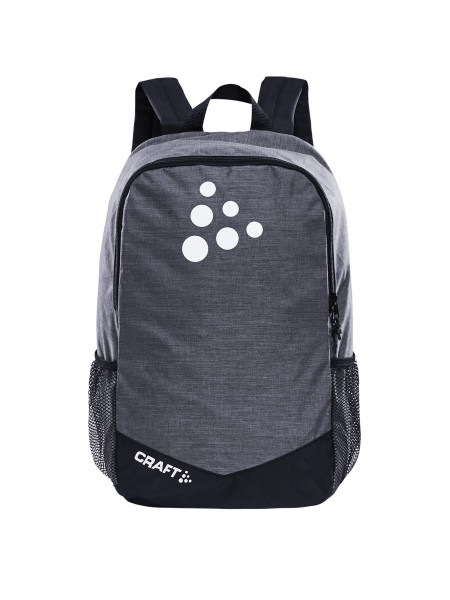 CRAFT Squad Practise Backpack DK Grey Melange/Black