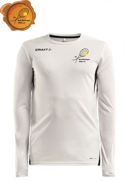 CRAFT Pro Control Impact LS Tee JR White/Black TC Bad Säckingen