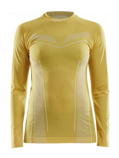 CRAFT Pro Control Seamless Jersey W Sweden Yellow