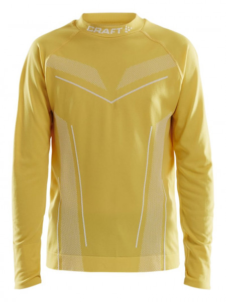 CRAFT Pro Control Seamless Jersey JR Sweden Yellow