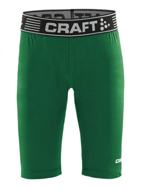 CRAFT Pro Control Compression Short Tights JR Team Green
