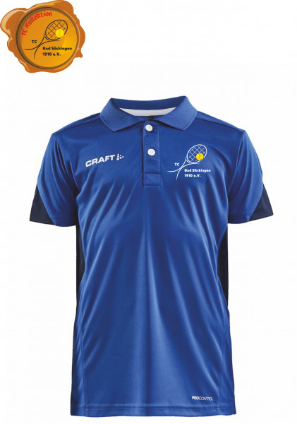 CRAFT Pro Control Impact Polo JR Club Cobolt/Navy TC Bad Säckingen